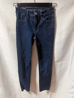 American Eagle Women's Hi-Rise Super Stretch Jegging Jeans, Size 0 Regular